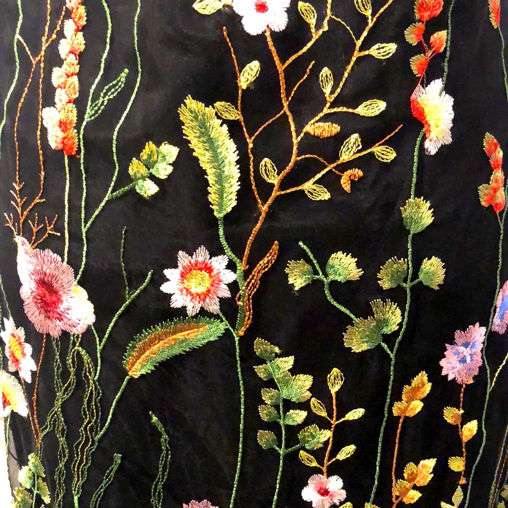NWT Ecru Embroidered Dress - Picture 10 of 15